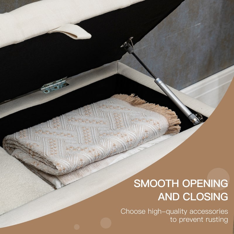 35 Inch Storage Ottoman