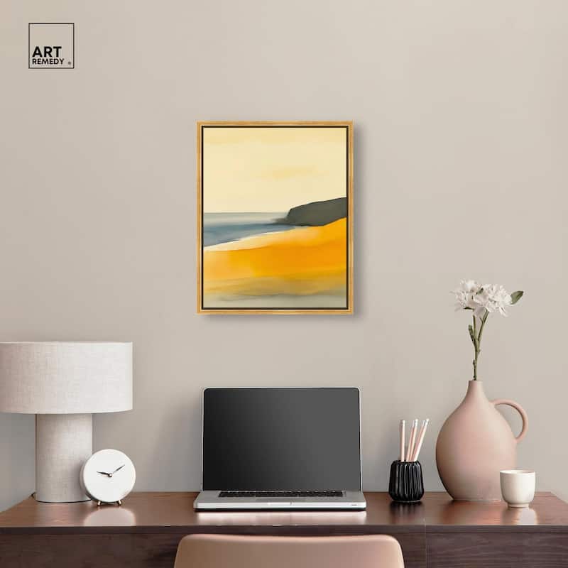 Glistening Beach Dreams II Canvas by Art Remedy