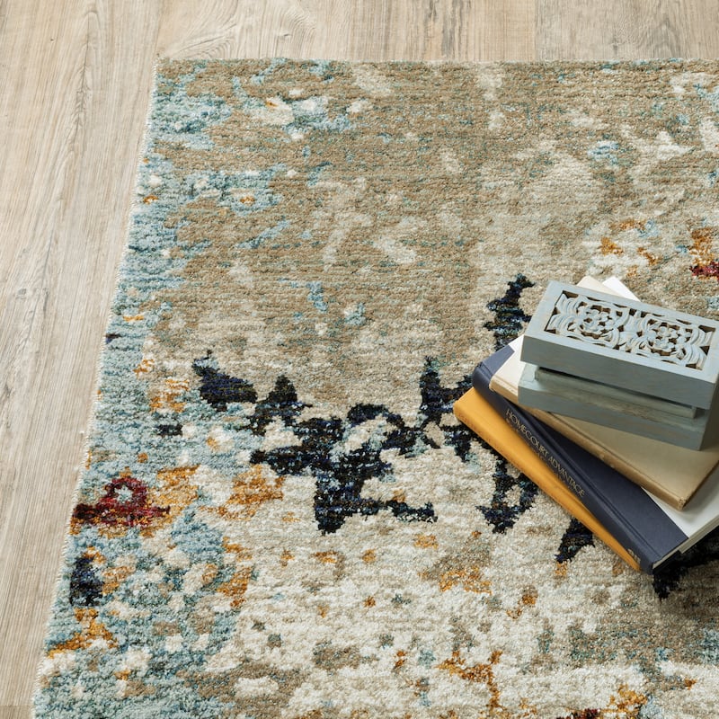 Style Haven Esperanza Abstract Area Rug