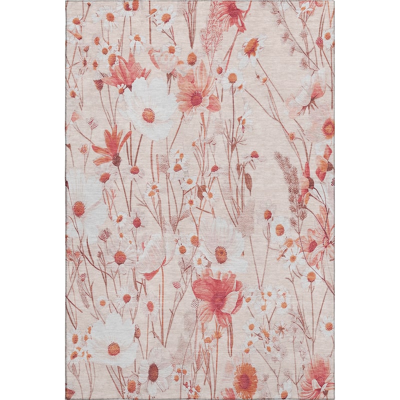 Premium Washable Super Soft Floral Mayfield Rug