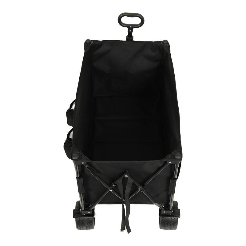 Foldable trolley with ceiling