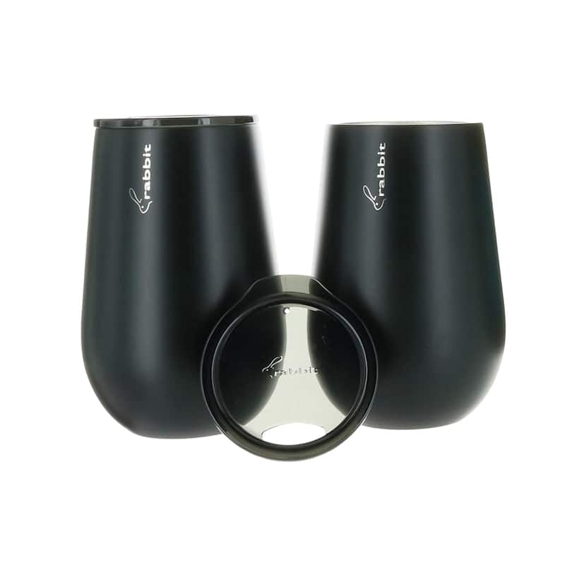 Rabbit Wine to Go Set - Insulated Wine Holder and Tumblers
