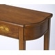 preview thumbnail 5 of 5, Handmade Butler Wendell Olive Ash Burl Console Table