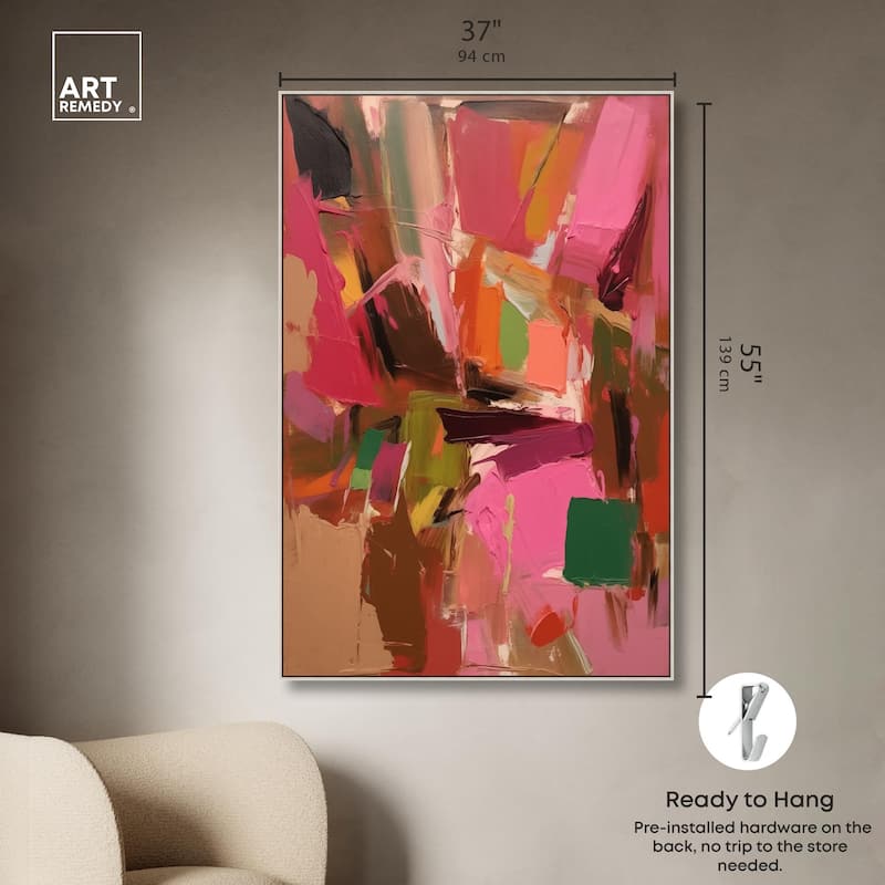 Impulse and Instinct Canvas by Art Remedy
