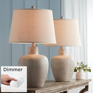 Urn Table Lamps with Dimmers Set of 2 - 27" x 15" - Bed Bath & Beyond ...