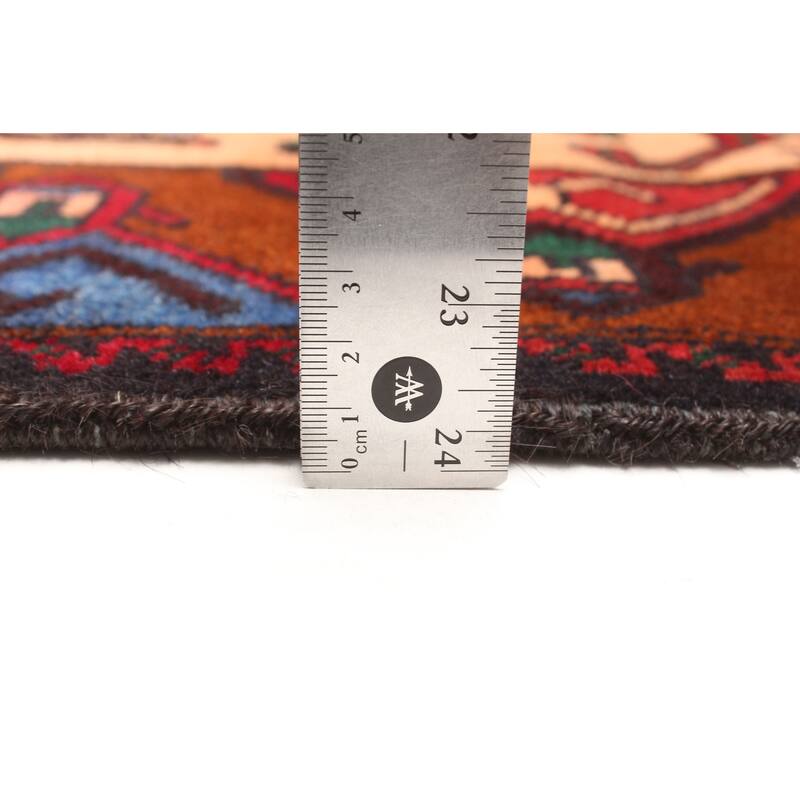 ECARPETGALLERY Hand-knotted Teimani Light Orange Wool Rug - 2'11 x 5'0