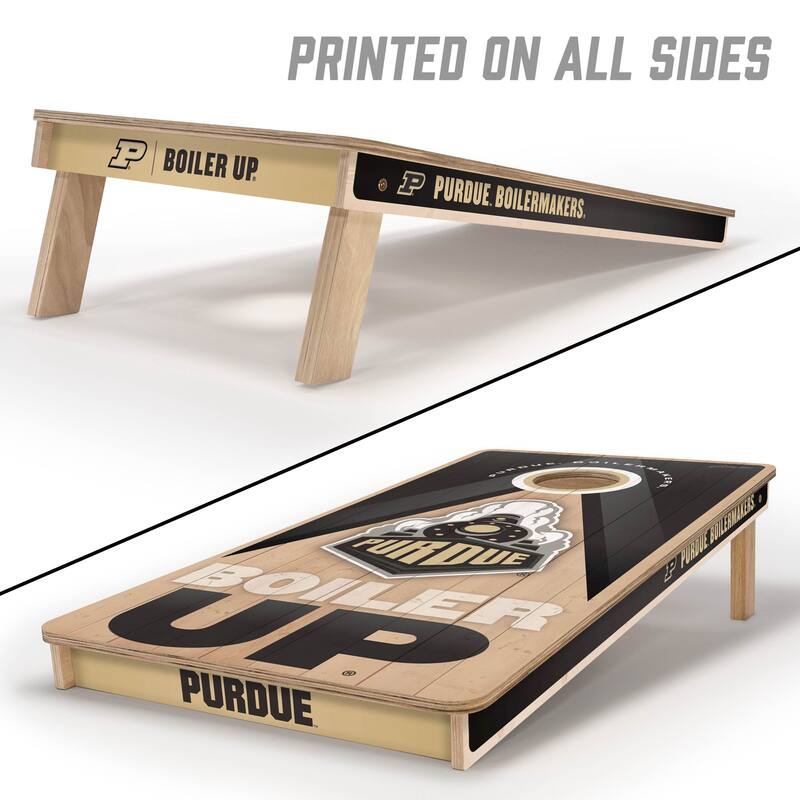 Purdue Boilermakers NCAA 2x4 Professional Cornhole Board Set