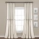 preview thumbnail 153 of 152, Lush Decor Linen Button Single Panel Window Curtain