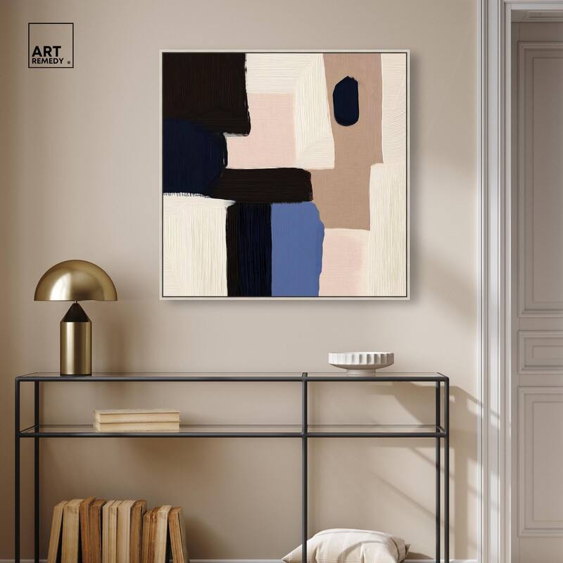 Blue Quietude II Canvas by Art Remedy