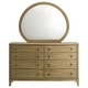 preview thumbnail 17 of 21, Granada 8-drawer Dresser and Mirror Natural Pine