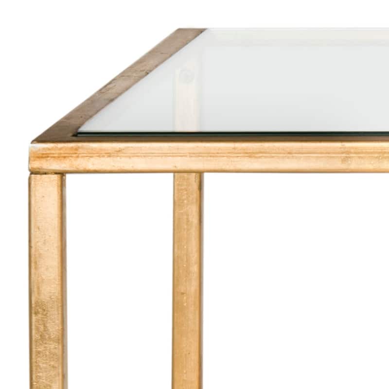 SAFAVIEH Inga Gold Coffee Table - 48" x 23" x 18"