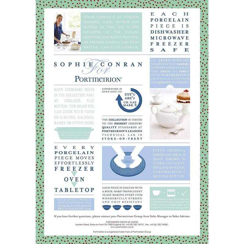 Portmeirion Sophie Conran Sandwich Tray - 13.5" x 9"