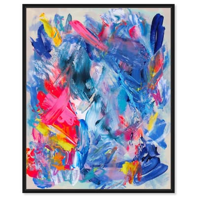 Colorburst Mirage Canvas by Art Remedy