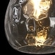preview thumbnail 12 of 15, Modern Gold 1-Light Hand-blown Teardrop Glass Pendant Light for Kitchen Island - 7.8" W x 11.2" H