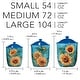 preview thumbnail 6 of 4, Certified International Golden Sunflowers Set of 3 Canisters