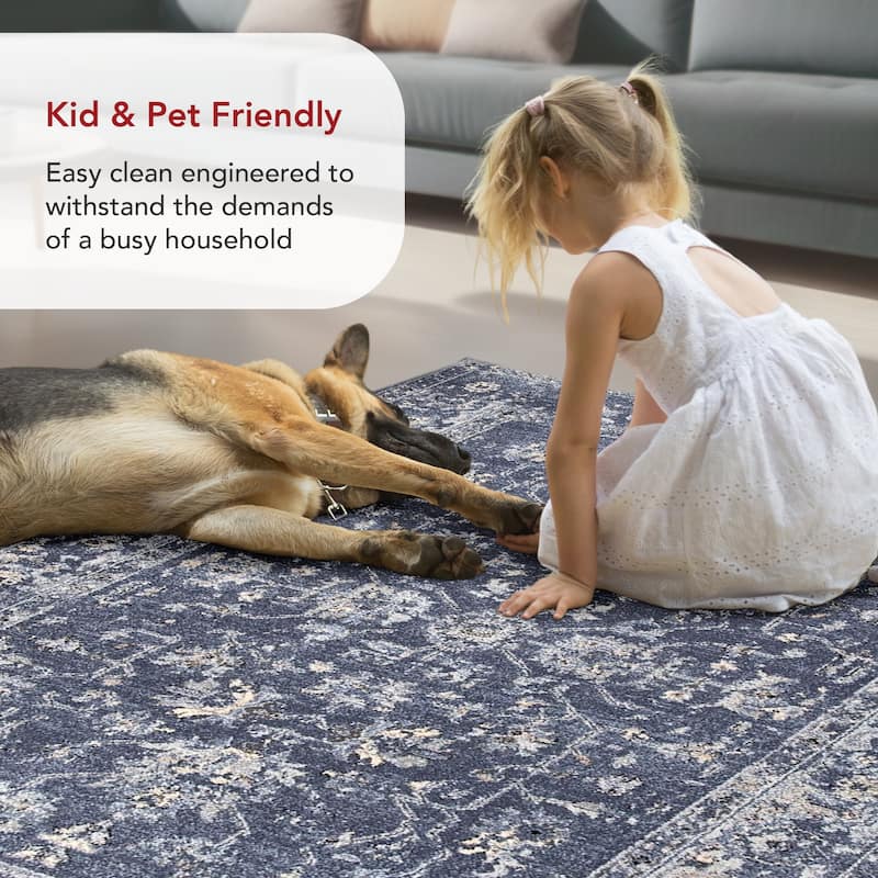Nuloom Vintage Florid Emma Area Rug