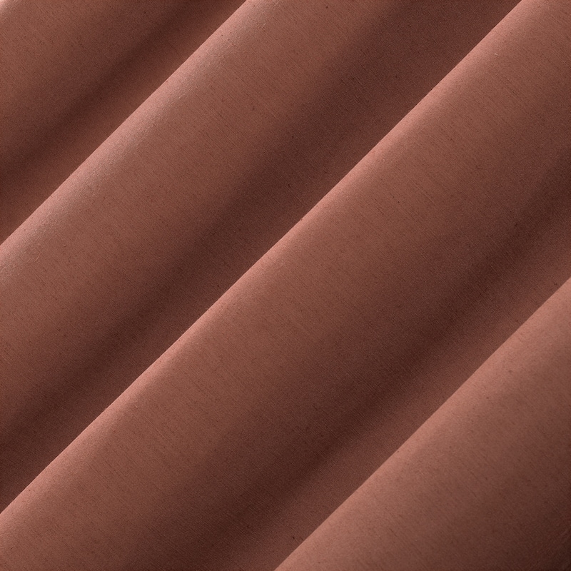 Archaeo Linen Blend Blackout Grommet Top Curtain, Single Panel