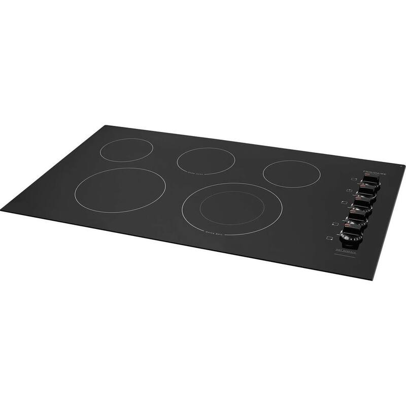 Frigidaire FFEC3625U 37" Wide 5 Burner Electric Cooktop
