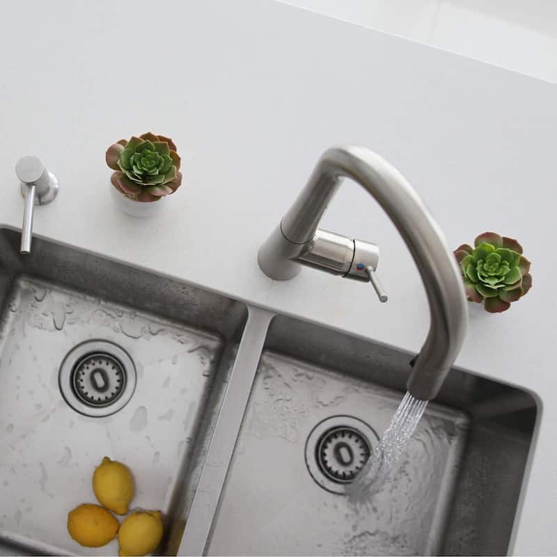 AZUNI 3.5 Inch Stainless Steel Kitchen Sink Strainer with Removable Waste Basket - Fits Standard 3.5" drain Opening.