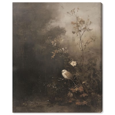 Owl in the Shadows II Canvas by Art Remedy, Gallery Wrapped