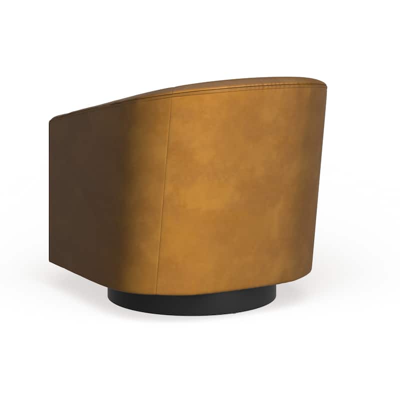 Gilbert Wood Base Swivel Chair by Greyson Living