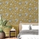 preview thumbnail 3 of 4, Fine Decor Juliette Mustard Jacobean Wallpaper