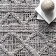 preview thumbnail 7 of 5, Nuloom Dottie Soft Shaggy Textured Trellis Tassel Area Rug