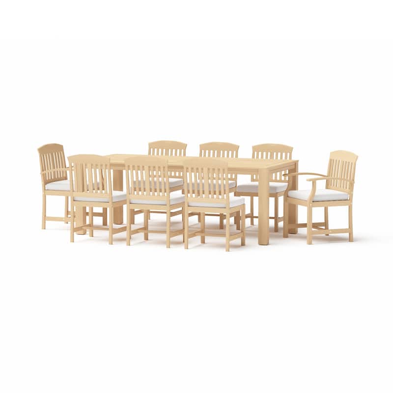 Kooper 9 Piece Sunbrella Outdoor Patio Dining Set