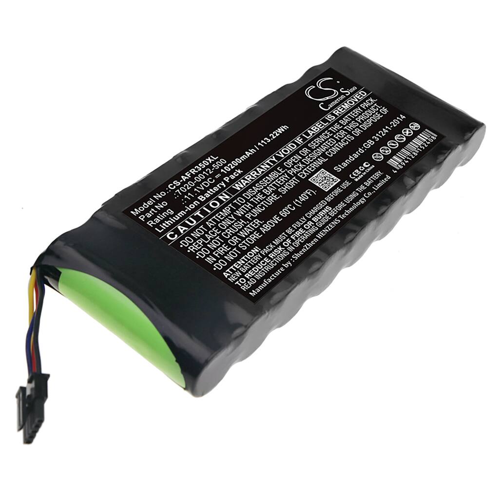 Battery for AeroFlex 3500A Cobham AvComm 8800S IFR 3550R 4000 6000 7020-0012-500 - Black