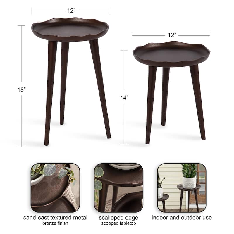 Kate and Laurel Alessia Plant Stand Set