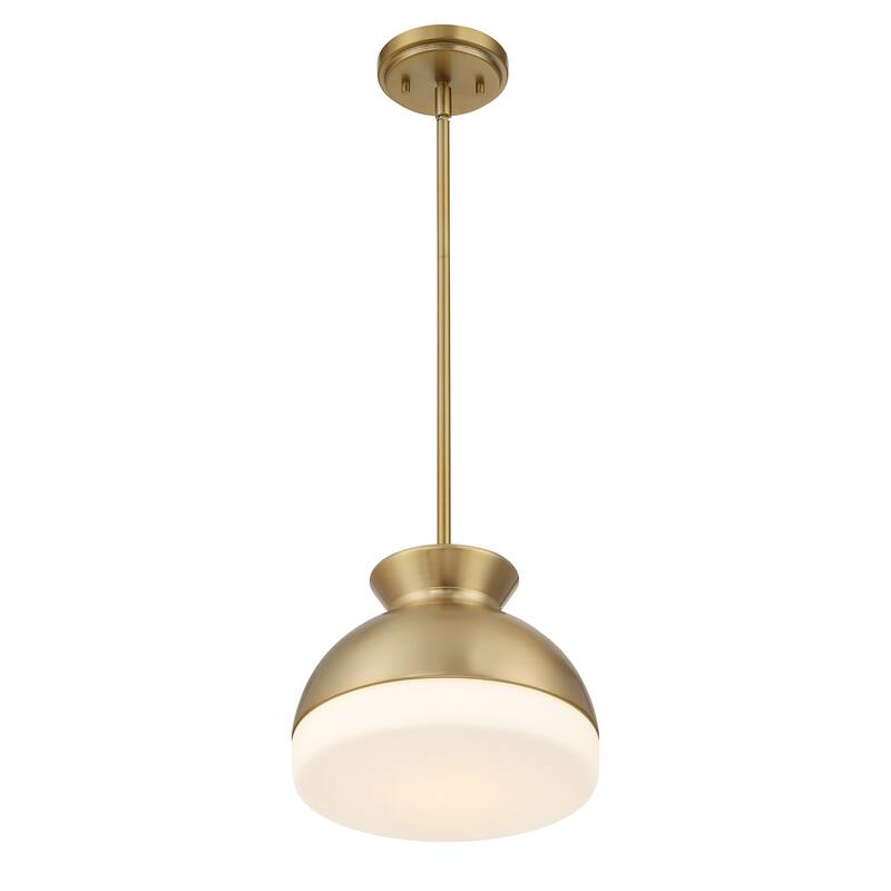 Crystorama Lighting Group GID-4005 Gidget 10" Wide Pendant with Etched