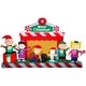 preview thumbnail 2 of 2, Gemmy Giant Christmas Inflatable Peanuts Gang Stage Scene, 7 ft Tall
