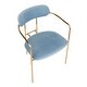 preview thumbnail 32 of 39, Silver Orchid Gregor Glam Velvet Chair (Set of 2) - N/A