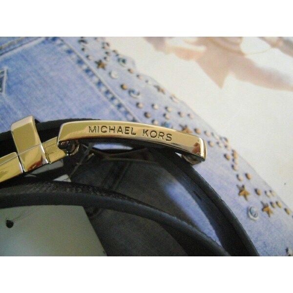 michael kors belt womens yellow