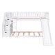 preview thumbnail 8 of 32, Twin over Twin Bunk Bed with Convertible Ladder and Slide