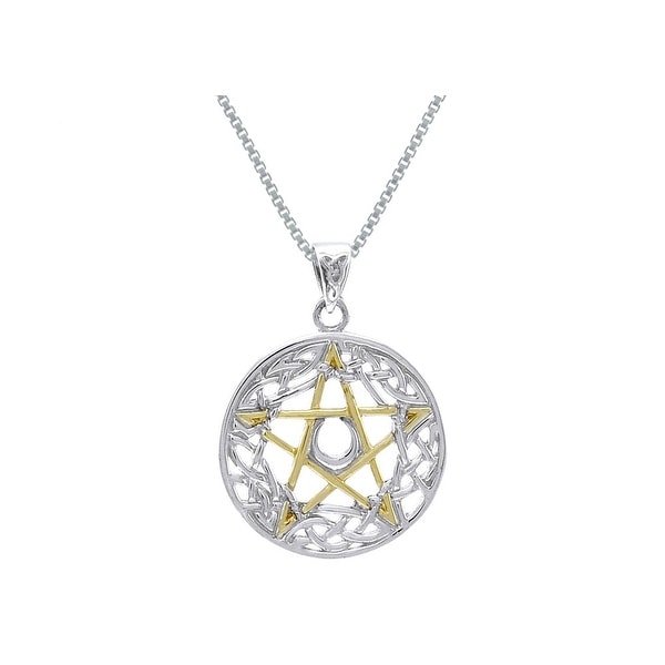 diamond pentagram necklace