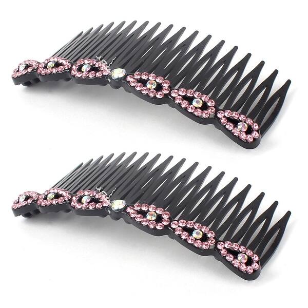 Shop Women Plastic Hairstyle Decoration 18 Teeth Banana Comb Hair