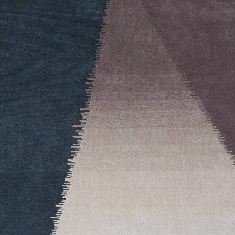 HomeRoots Geometric Casual Rectangle Area Rug