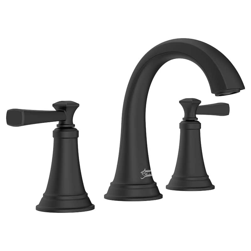 American Standard 7617.807 Glenmere 1.2 GPM Widespread Bathroom Faucet - Matte Black