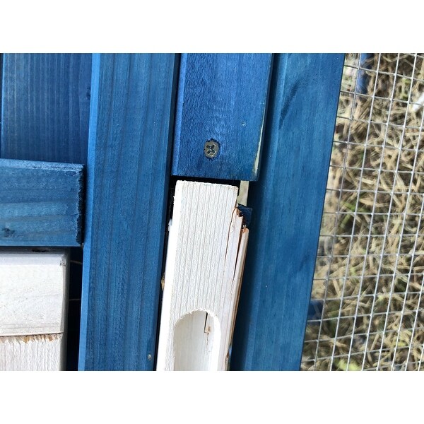 Shop Precision Dual Nesting Box Chicken Coop Bluewhite On Sale