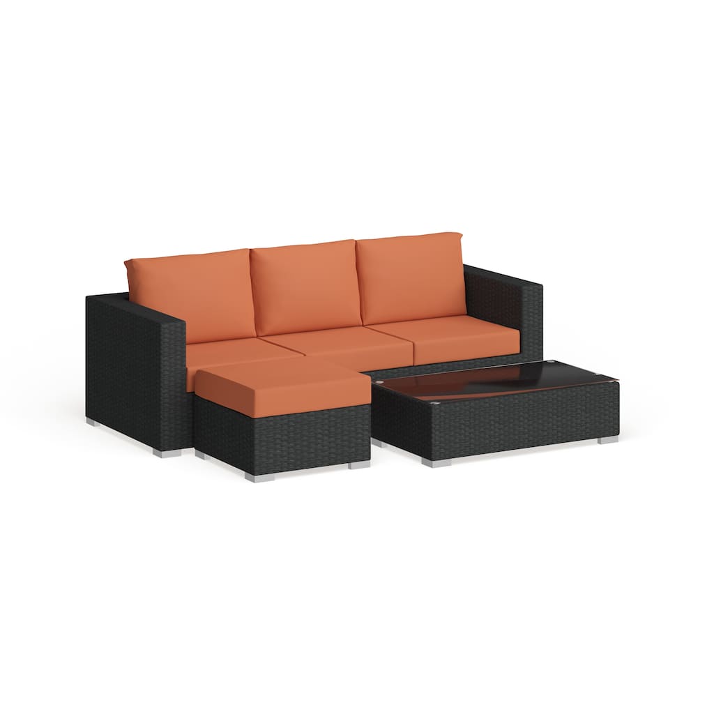 Stopover Outdoor Patio 3-piece Sectional Set