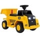 preview thumbnail 2 of 7, 6V Electric Licensed Caterpillar Construction Vehicle with One-Button Start - 19" x 14" x 17" (L x W x H)