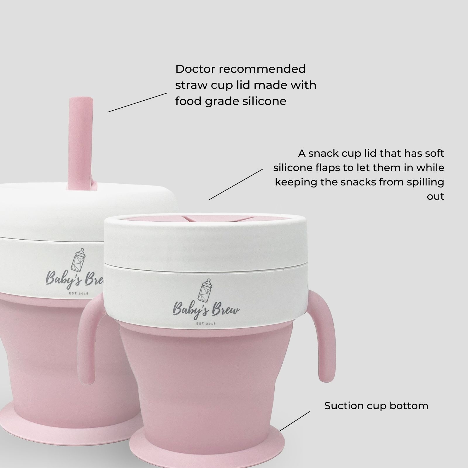 Baby's Brew 2 in 1 Snack and Drink Cup