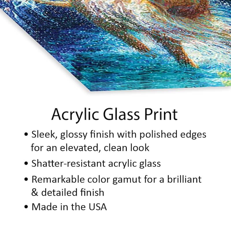 The Juggler Print On Acrylic Glass by Iris Scott
