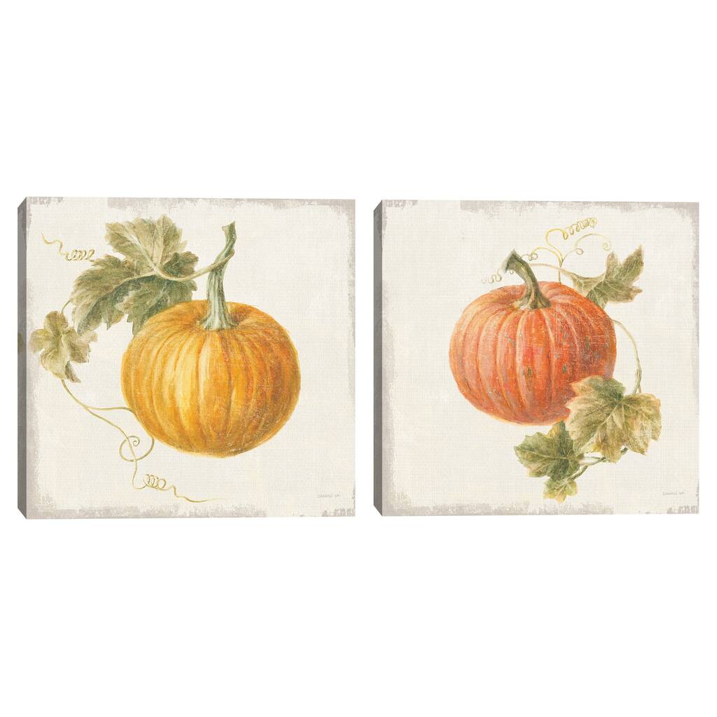 Floursack Autumn VI, Floursack Autumn VIII by Danhui Nai Canvas Art Prints