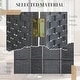 preview thumbnail 5 of 6, HOMCOM Room Divider, 8 Panel Folding Privacy Screen, 5.6' Tall Freestanding Wall Partition