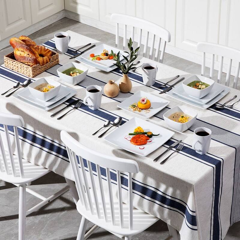 vancasso SOHO Square Porcelain Dinnerware Set