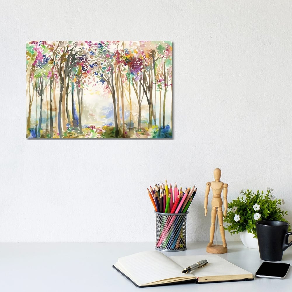 iCanvas "Sunny Path II" by Allison Pearce Canvas Print