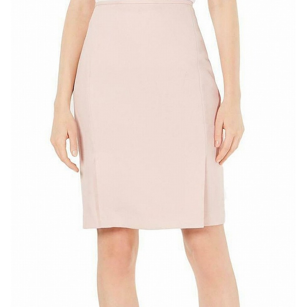 bubblegum pink pencil skirt