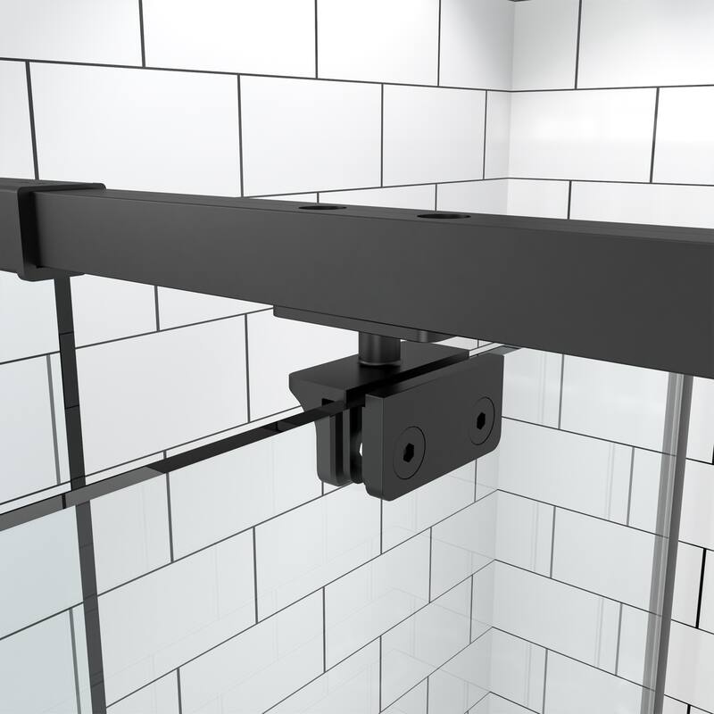 Modland 42''/48''/54''/60''W x 71''H Frameless Pivot Swing Shower Door Enclosure with 1/4" SGCC Tempered Glass Door
